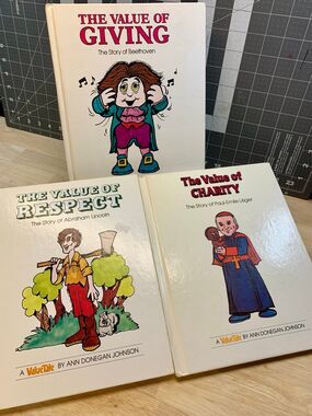 Value Tale Book Series - Social Values & Giving 3 Book Bundle - Vintage